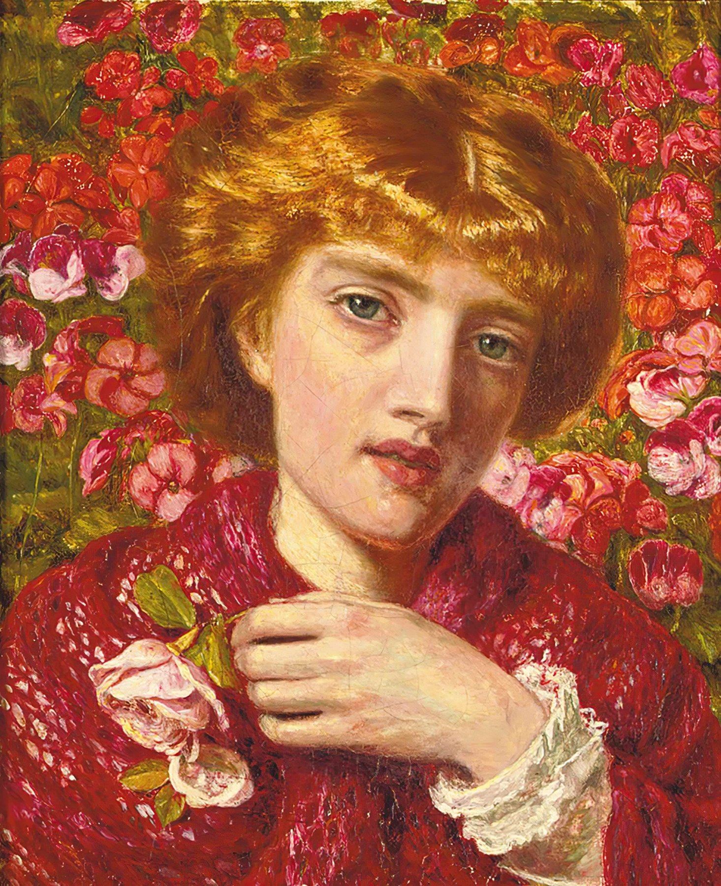 The Gardener's Daughter, John Ingle Lee, c. 1868–69